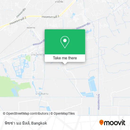 พิซซ่า มอ มิลล์ map
