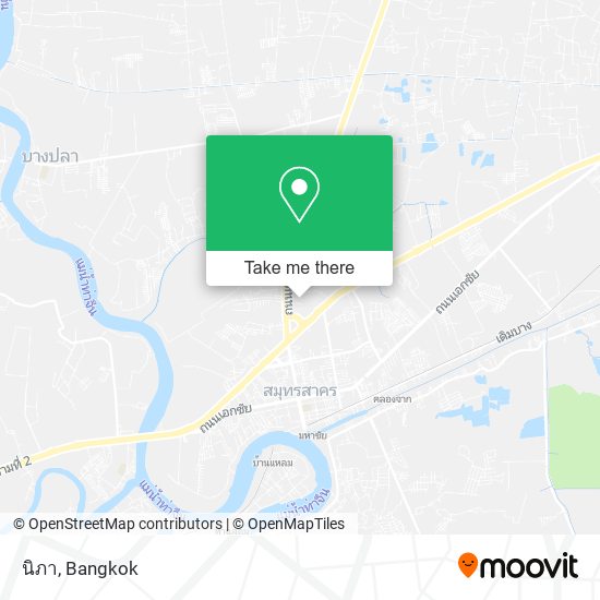 นิภา map