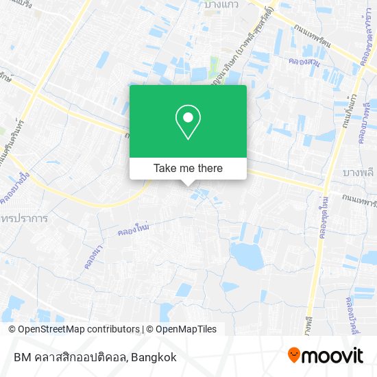 BM คลาสสิกออปติคอล map