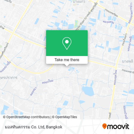 มอสทันตกรรม Co. Ltd map