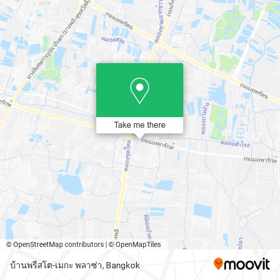 บ้านพรีสโต-เมกะ พลาซ่า map