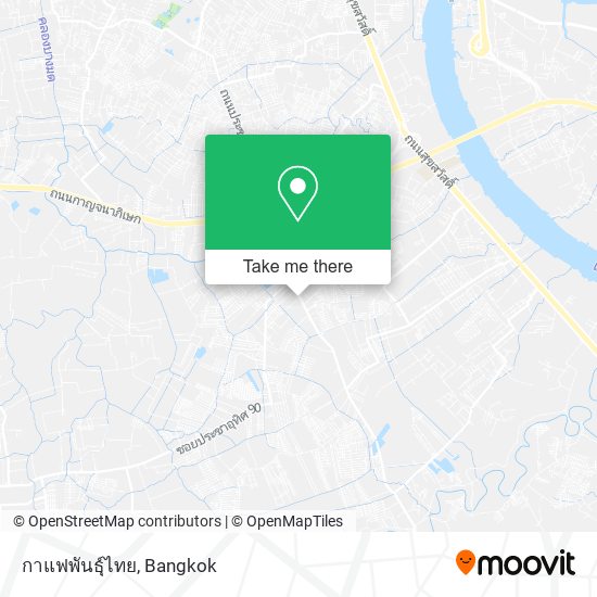 กาแฟพันธุ์ไทย map