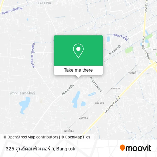 325 ศูนย์คอมพิวเตอร์ ว map