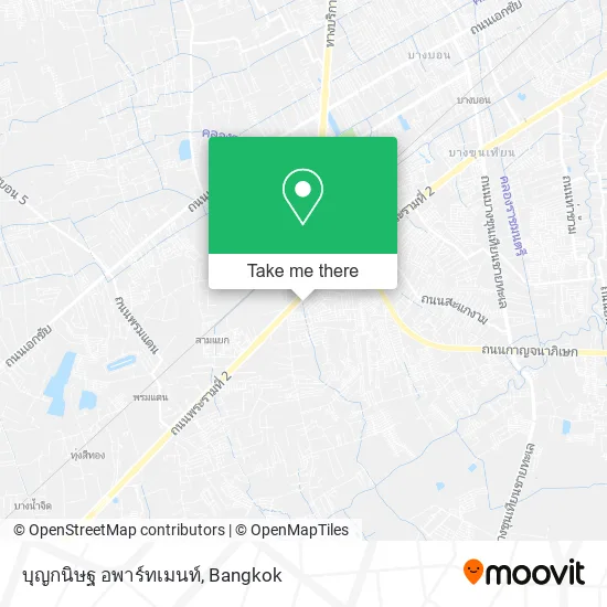 บุญกนิษฐ อพาร์ทเมนท์ map