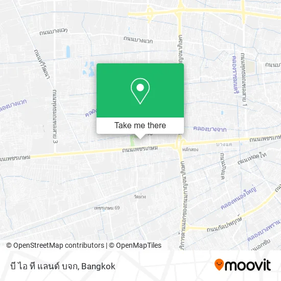 บี ไอ ที แลนด์ บจก map