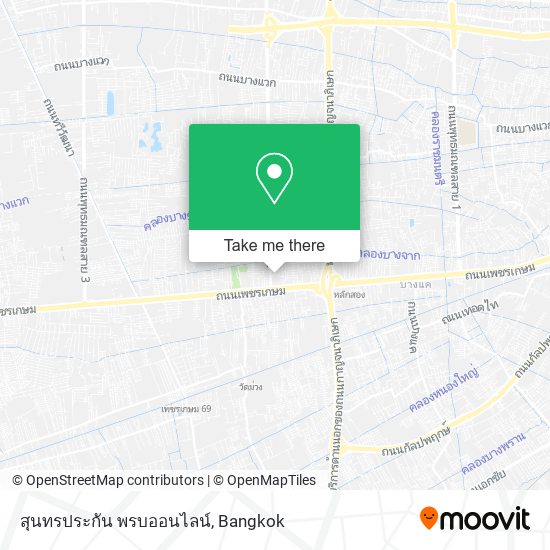 สุนทรประกัน พรบออนไลน์ map