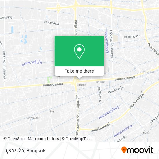 ยูรองเท้า map