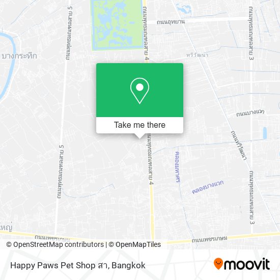 Happy Paws Pet Shop สา map