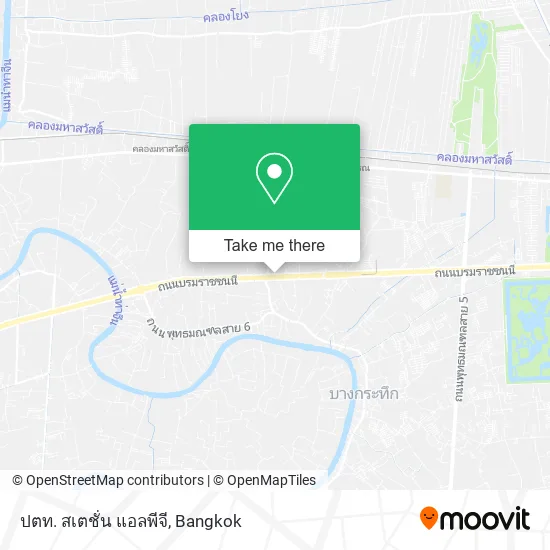 ปตท. สเตชั่น แอลพีจี map