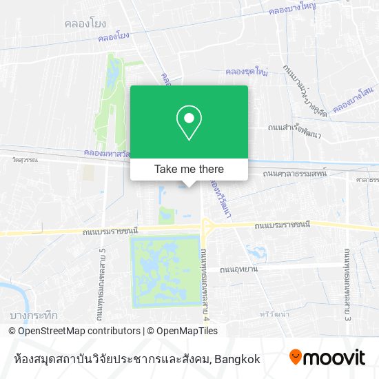 ห้องสมุดสถาบันวิจัยประชากรและสังคม map