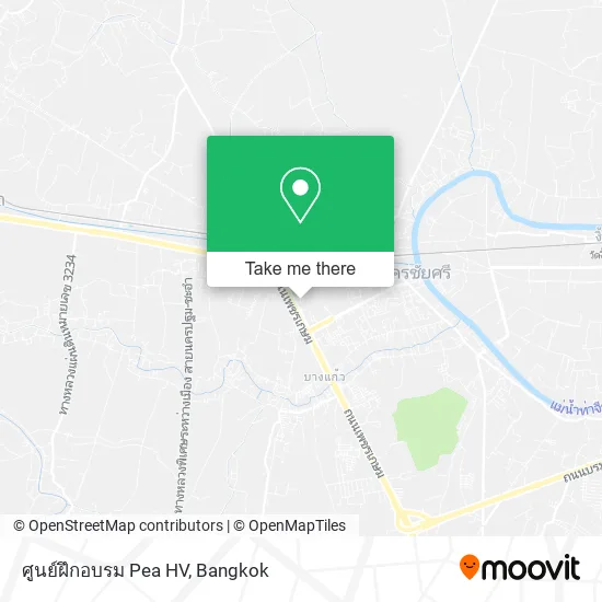 ศูนย์ฝึกอบรม Pea HV map