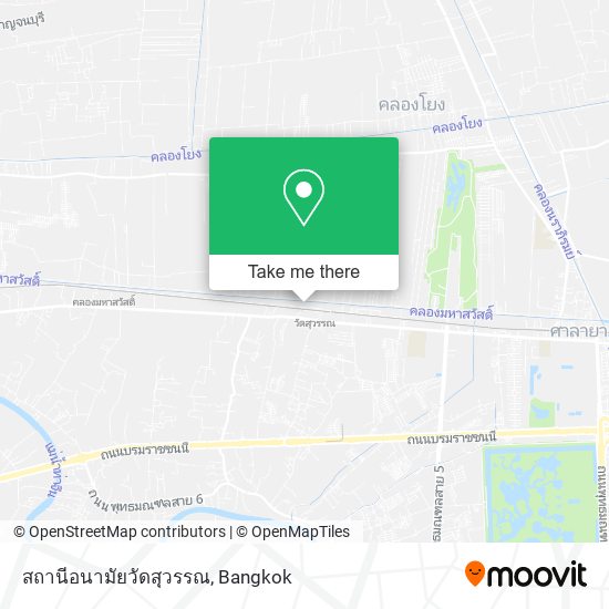 สถานีอนามัยวัดสุวรรณ map