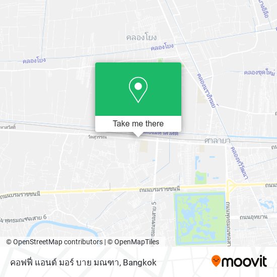 คอฟฟี่ แอนด์ มอร์ บาย มณฑา map