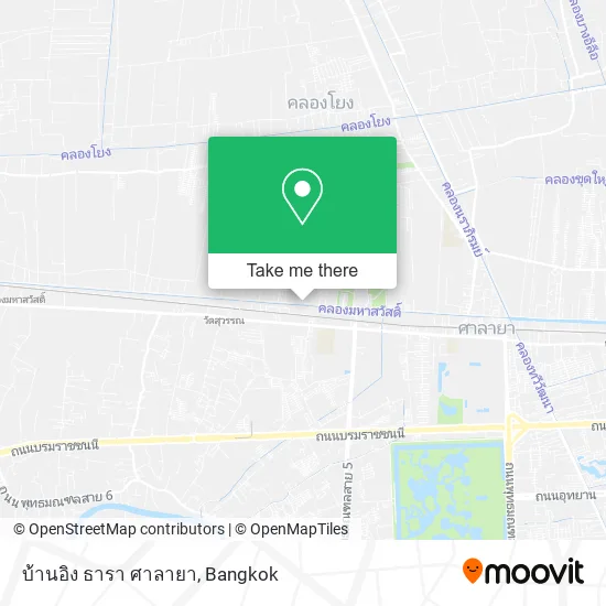 บ้านอิง ธารา ศาลายา map