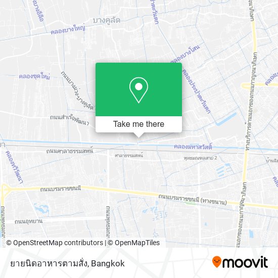 ยายนิดอาหารตามสั่ง map