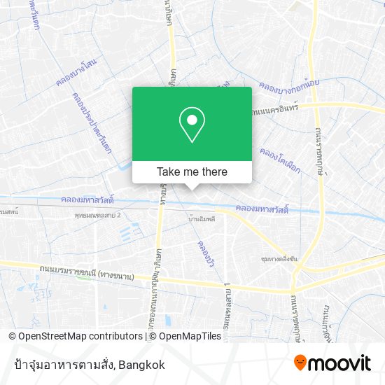 ป้าจุ๋มอาหารตามสั่ง map