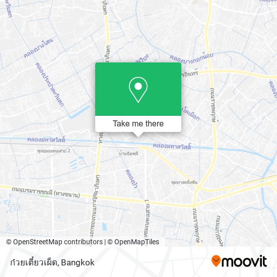 ก๋วยเตี๋ยวเผ็ด map