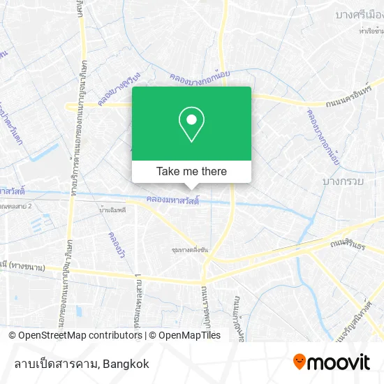 ลาบเป็ดสารคาม map