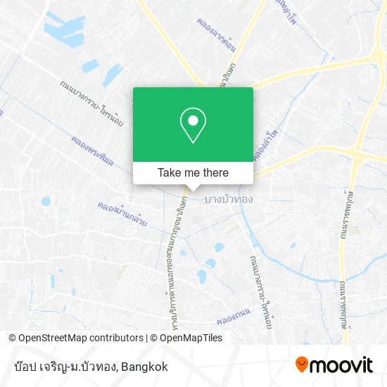 บ๊อป เจริญ-ม.บัวทอง map