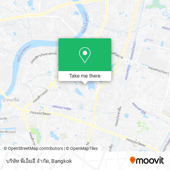บริษัท พีเอ็มอี จํากัด map