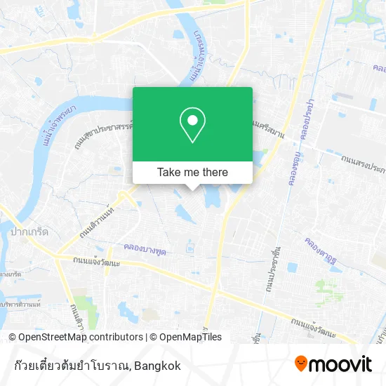 ก๊วยเตี๋ยวต้มยําโบราณ map