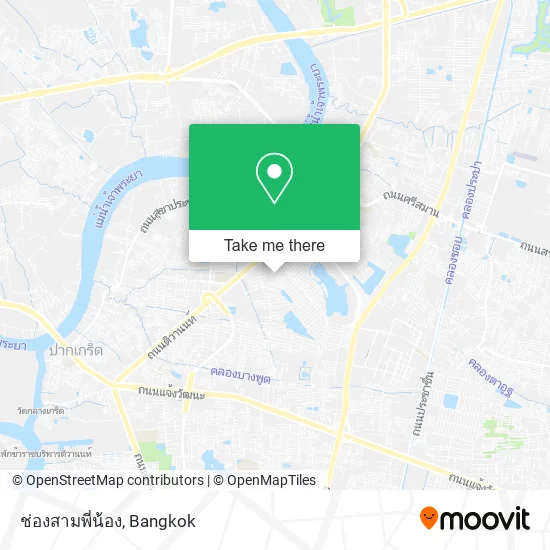 ช่องสามพี่น้อง map
