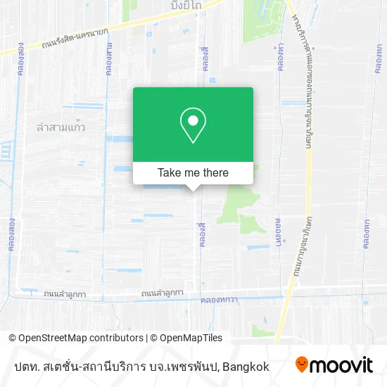ปตท. สเตชั่น-สถานีบริการ บจ.เพชรพันป map