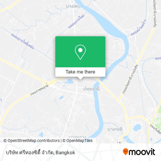 บริษัท ศรีทองซิตี้ จํากัด map
