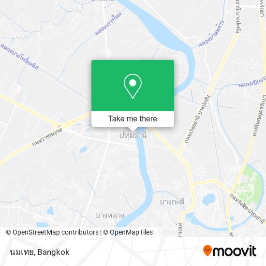 นมเทย map