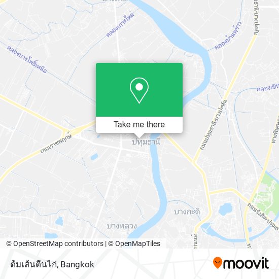 ต้มเส้นตีนไก่ map