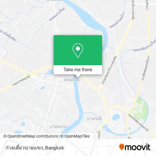 ก๋วยเตี๋ยวนายแขก map