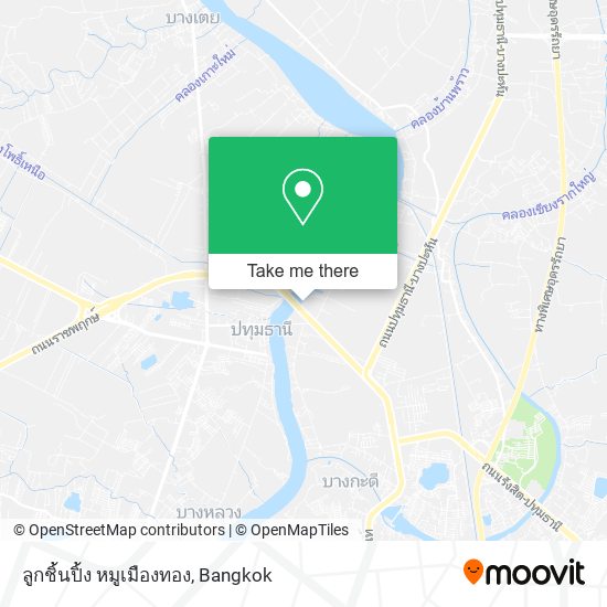 ลูกชิ้นปิ้ง หมูเมืองทอง map