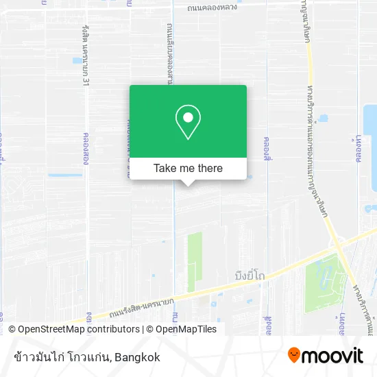 ข้าวมันไก่ โกวแก่น map