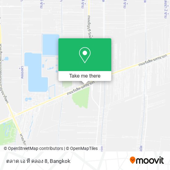 ตลาด เอ ที คลอง 8 map