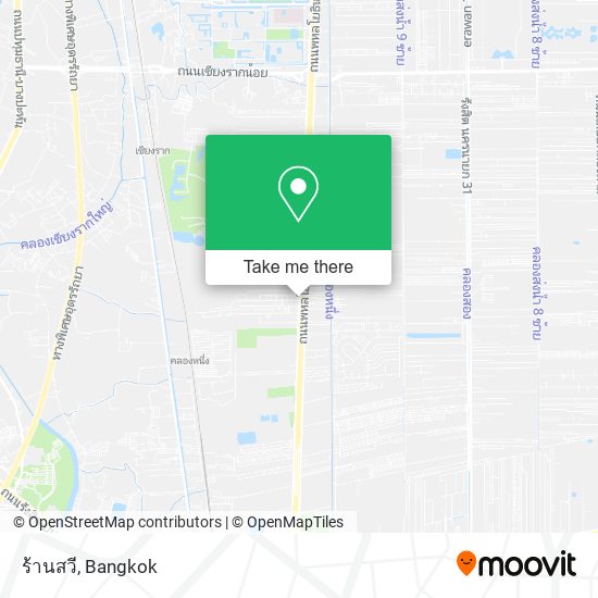 ร้านสวี map