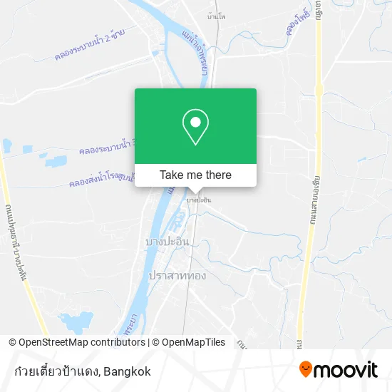 ก๋วยเตี๋ยวป้าแดง map
