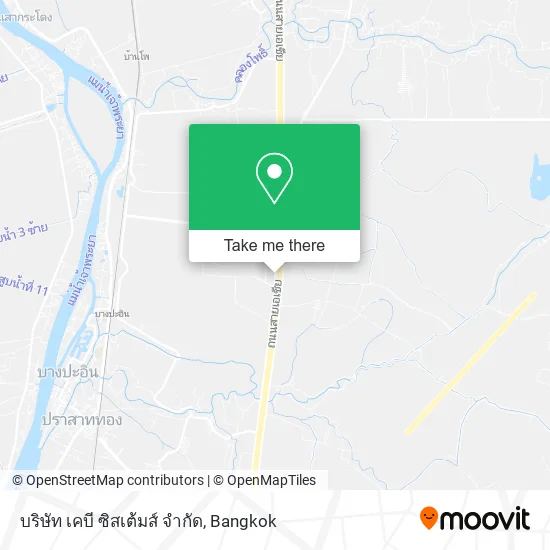 บริษัท เคบี ซิสเต้มส์ จํากัด map