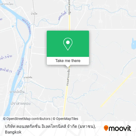 บริษัท คอนสตรัคชั่น อิเลคโทรนิคส์ จํากัด (มหาชน) map