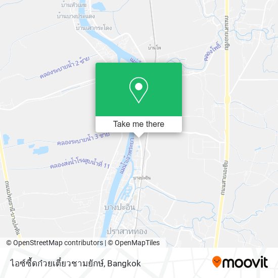 ไอซ์ซี้ดก๋วยเตี๋ยวชามยักษ์ map