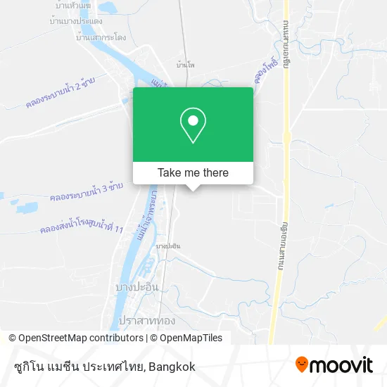 ซูกิโน แมชีน ประเทศไทย map
