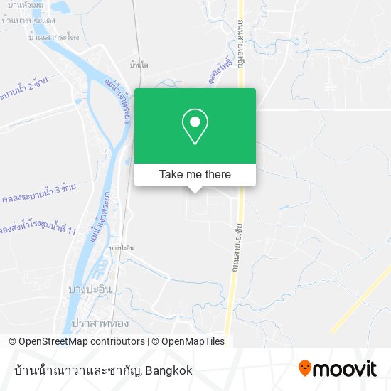 บ้านน้ําณาวาและชากัญ map