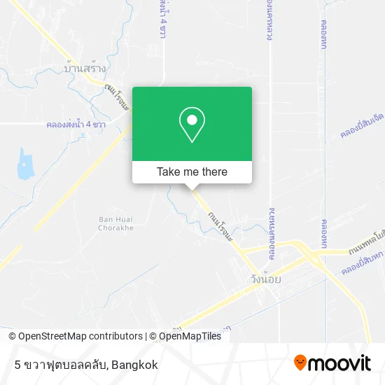 5 ขวาฟุตบอลคลับ map
