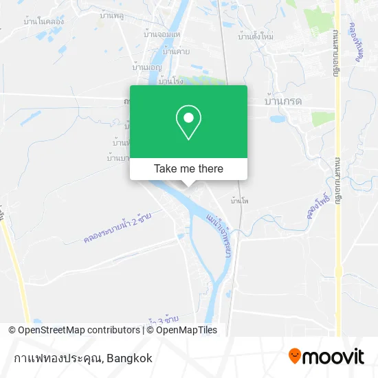 กาแฟทองประคุณ map