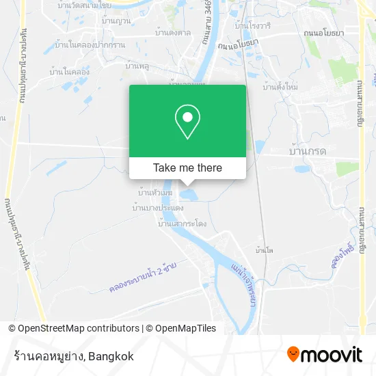 ร้านคอหมูย่าง map