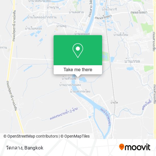 วัดกลาง map