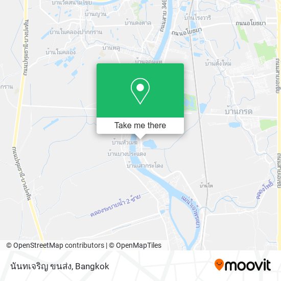 นันทเจริญ ขนส่ง map