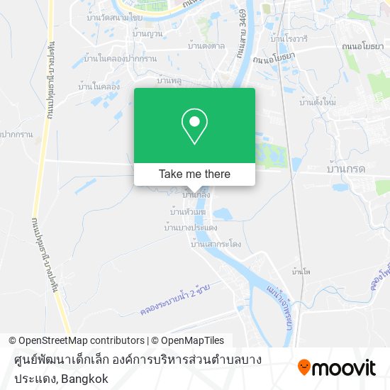 ศูนย์พัฒนาเด็กเล็ก องค์การบริหารส่วนตําบลบางประแดง map