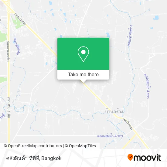 คลังสินค้า ทีพีที map