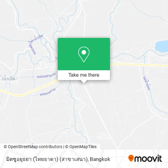 มิตซูอยุธยา (ไทยธาดา) (สาขาเสนา) map