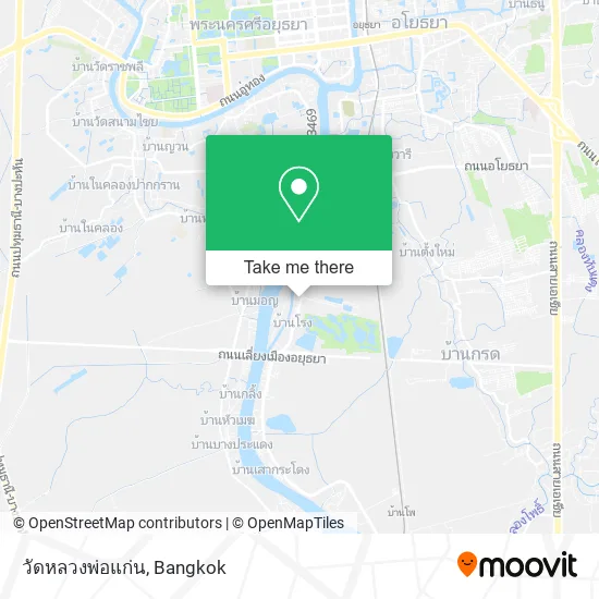 วัดหลวงพ่อแก่น map
